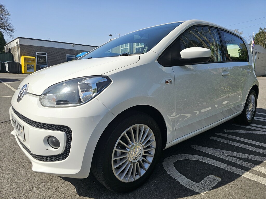 Volkswagen Up 1.0 Bluemotion Tech High Up 2014 KE64KVT White #5