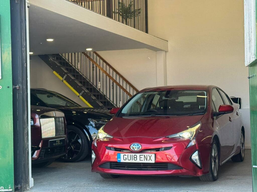 Toyota Prius 1.8 Vvt-h Excel Cvt Euro 6 Ss 15In Alloy Red