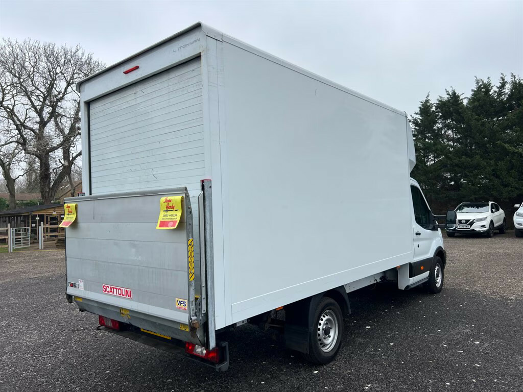 Ford Transit Custom 350 Leader C C Ecoblue Luton Van LD72VVX White #4