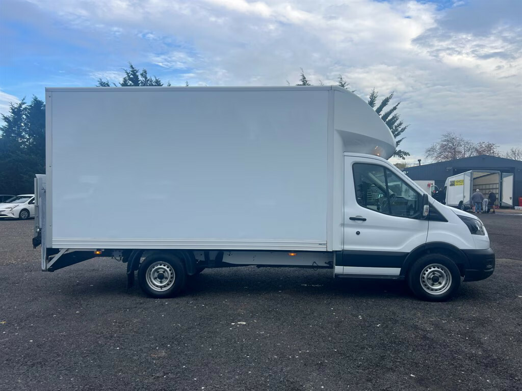 Ford Transit Custom 350 Leader Luton Ecoblue Luton Van WN21YTD White #3