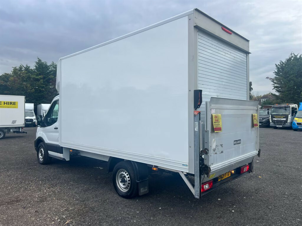 Ford Transit Custom 350 Leader Luton Ecoblue Luton Van WN21YTD White #4