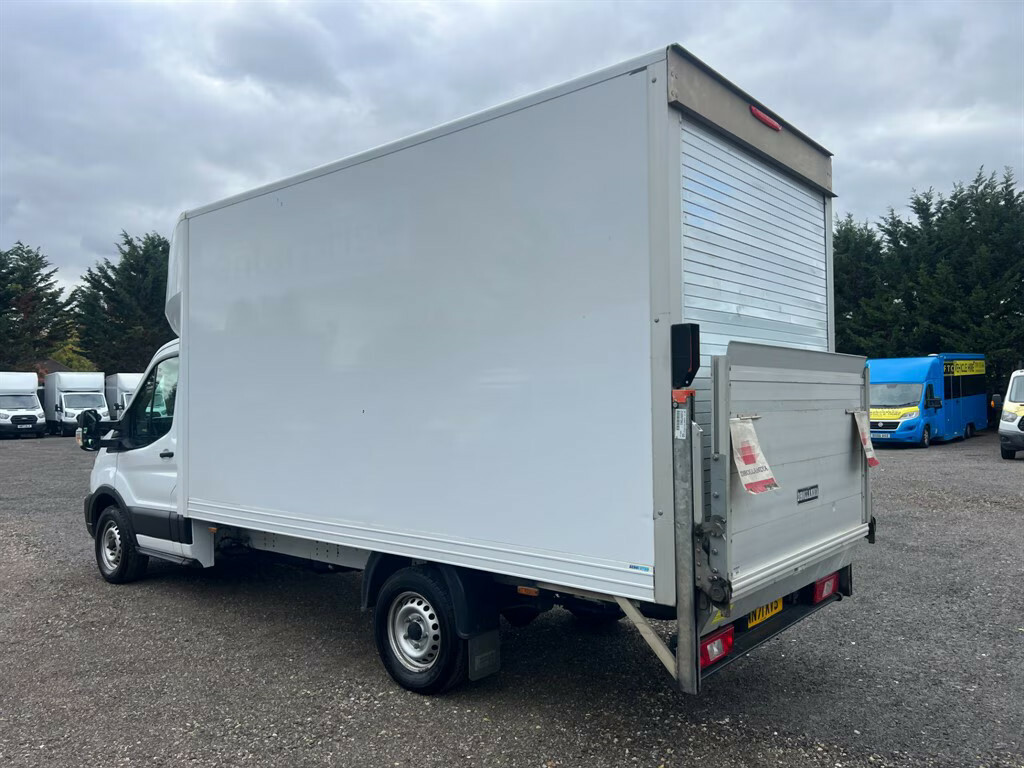 Ford Transit Custom 350 Leader Luton Ecoblue Luton Van WN71KVS White #4