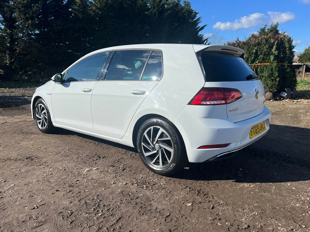Volkswagen Golf Match Tsi Evo Hatchback FG69UKJ White #3