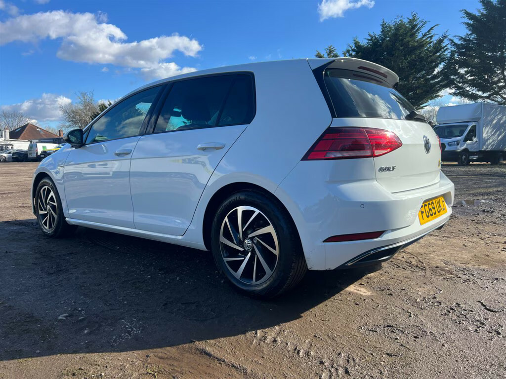 Volkswagen Golf Match Tsi Evo Hatchback FG69UKJ White #5