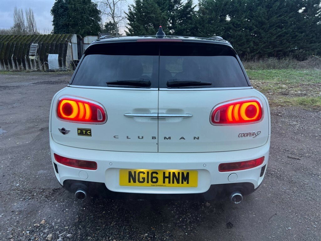 Mini Clubman Cooper Sd All4 Estate NG16HNM White #6