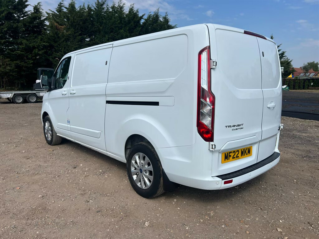 Ford Transit Custom 300 Limited P V Ecoblue L2 Panel Van MF22WKM White #5