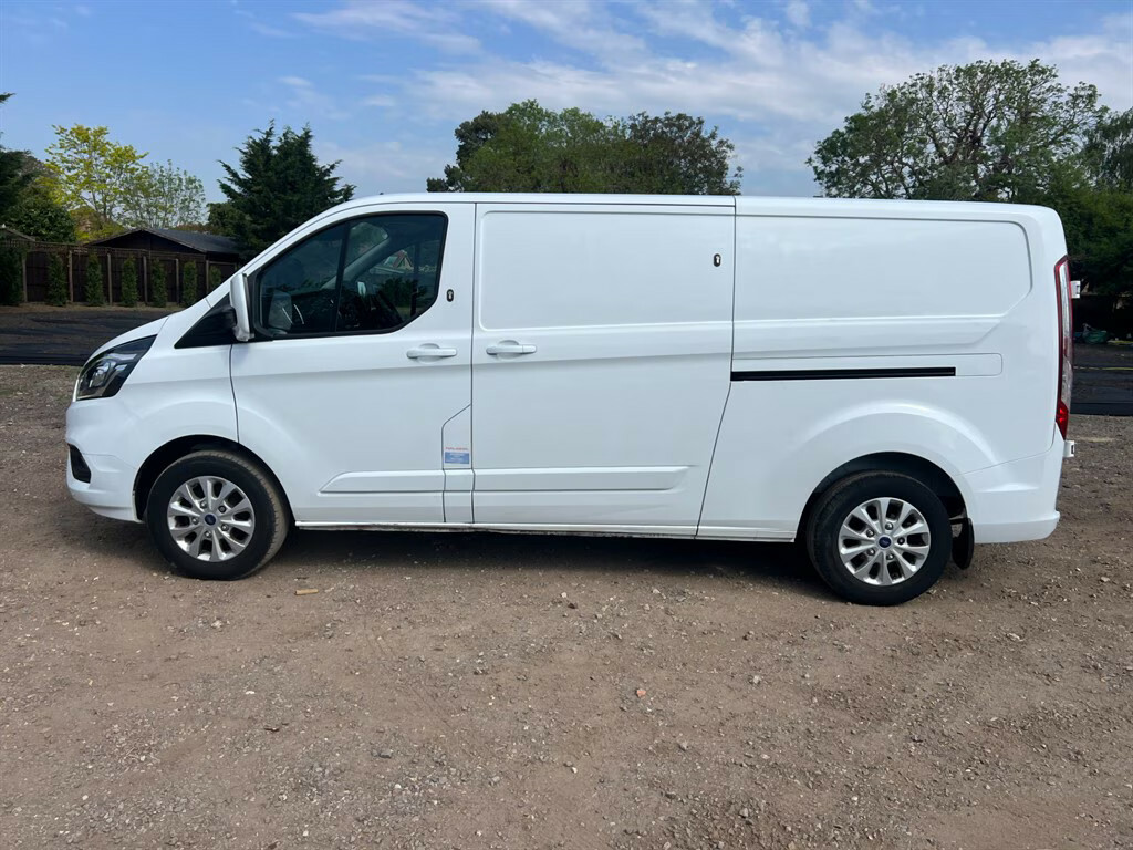 Ford Transit Custom 300 Limited P V Ecoblue L2 Panel Van MF22WKM White #4