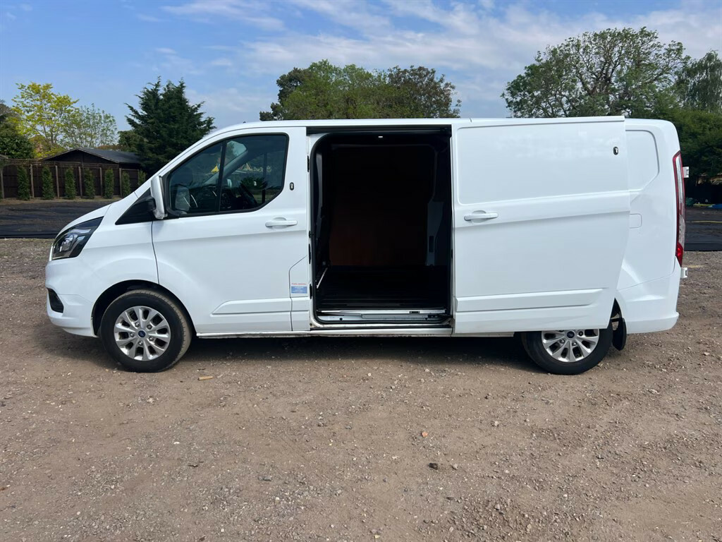 Ford Transit Custom 300 Limited P V Ecoblue L2 Panel Van MF22WKM White #2