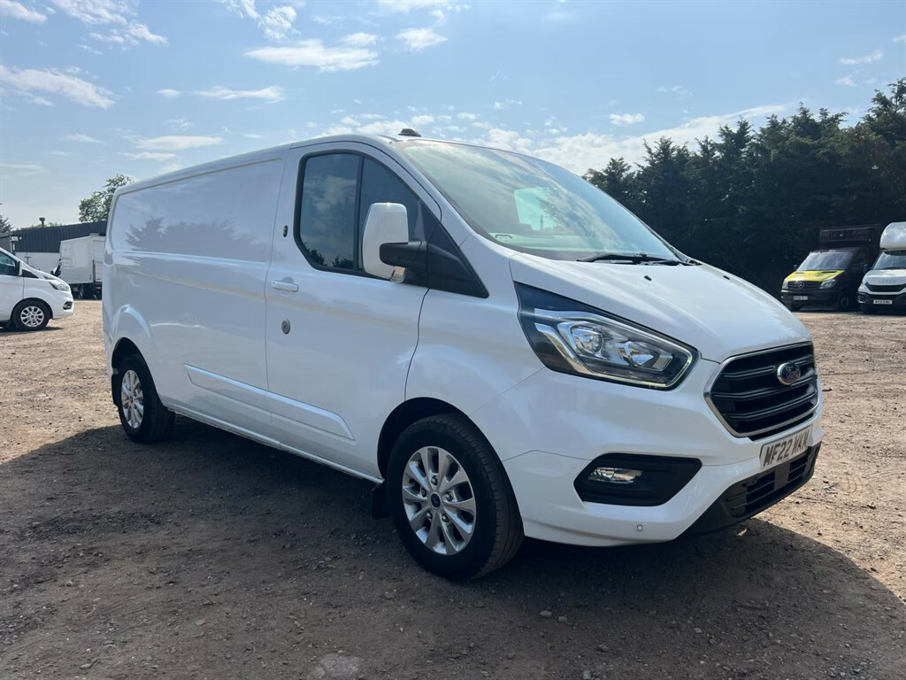 Ford Transit Custom 300 Limited P V Ecoblue L2 Panel Van MF22WKM White #3