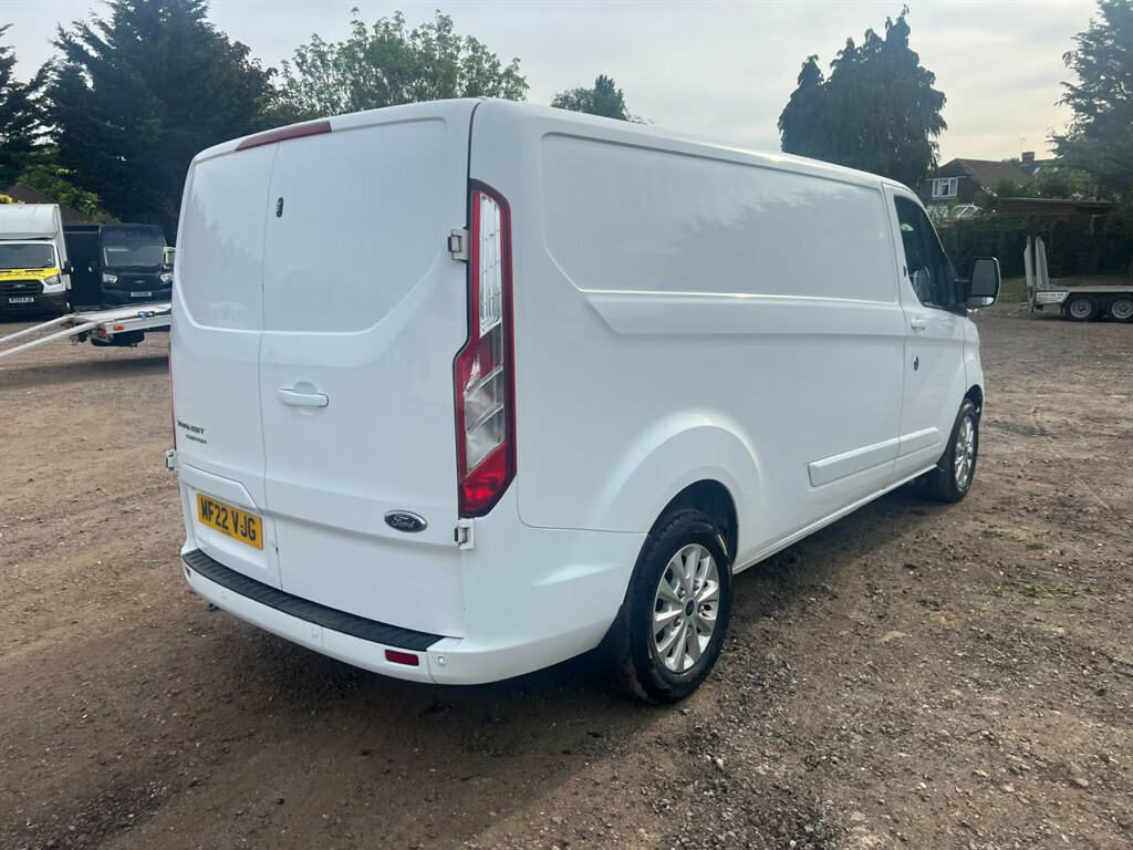 Ford Transit Custom 300 Limited P V Ecoblue L2 Panel Van MF22VJG White #6