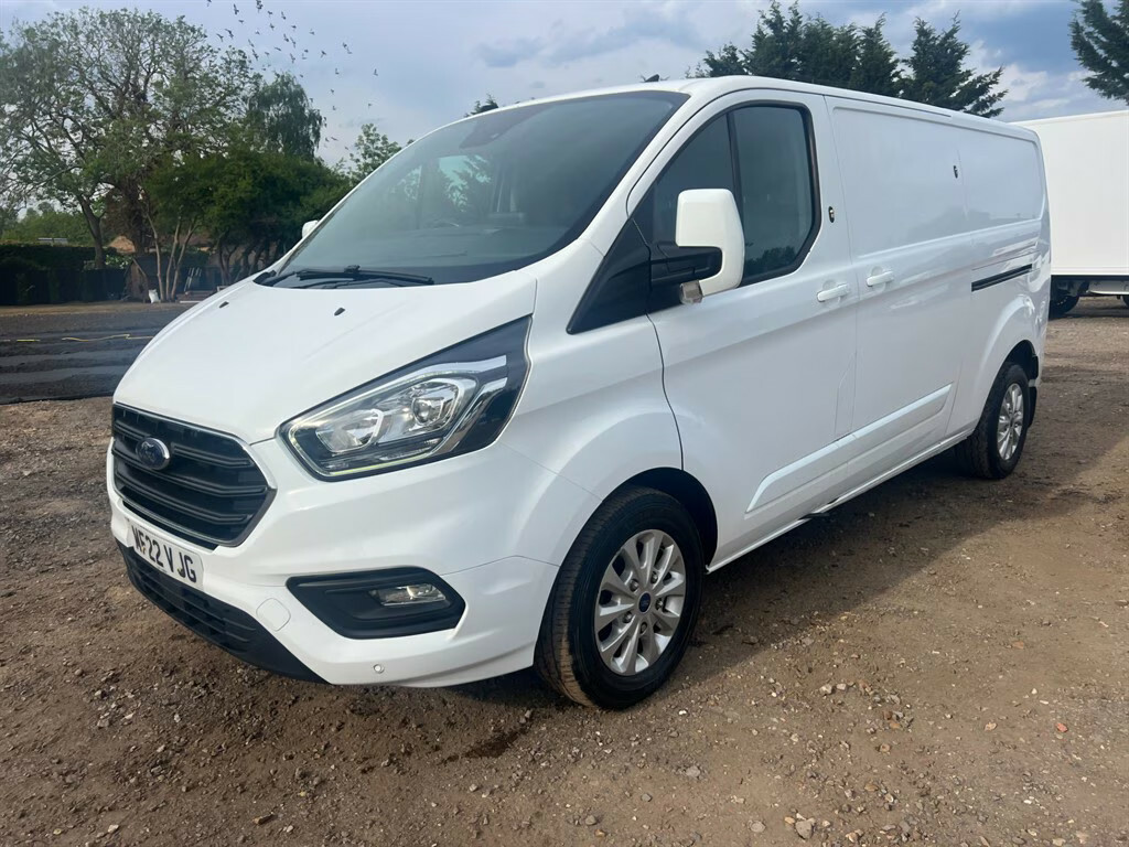 Ford Transit Custom 300 Limited P V Ecoblue L2 Panel Van MF22VJG White #4