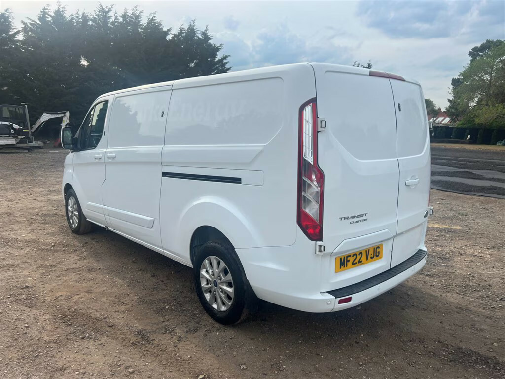 Ford Transit Custom 300 Limited P V Ecoblue L2 Panel Van MF22VJG White #5