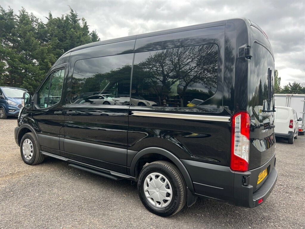 Ford Transit Custom 2.0 Ecoblue 130Ps H2 12 Seater Trend Minibus Diese E022JFN Black #5