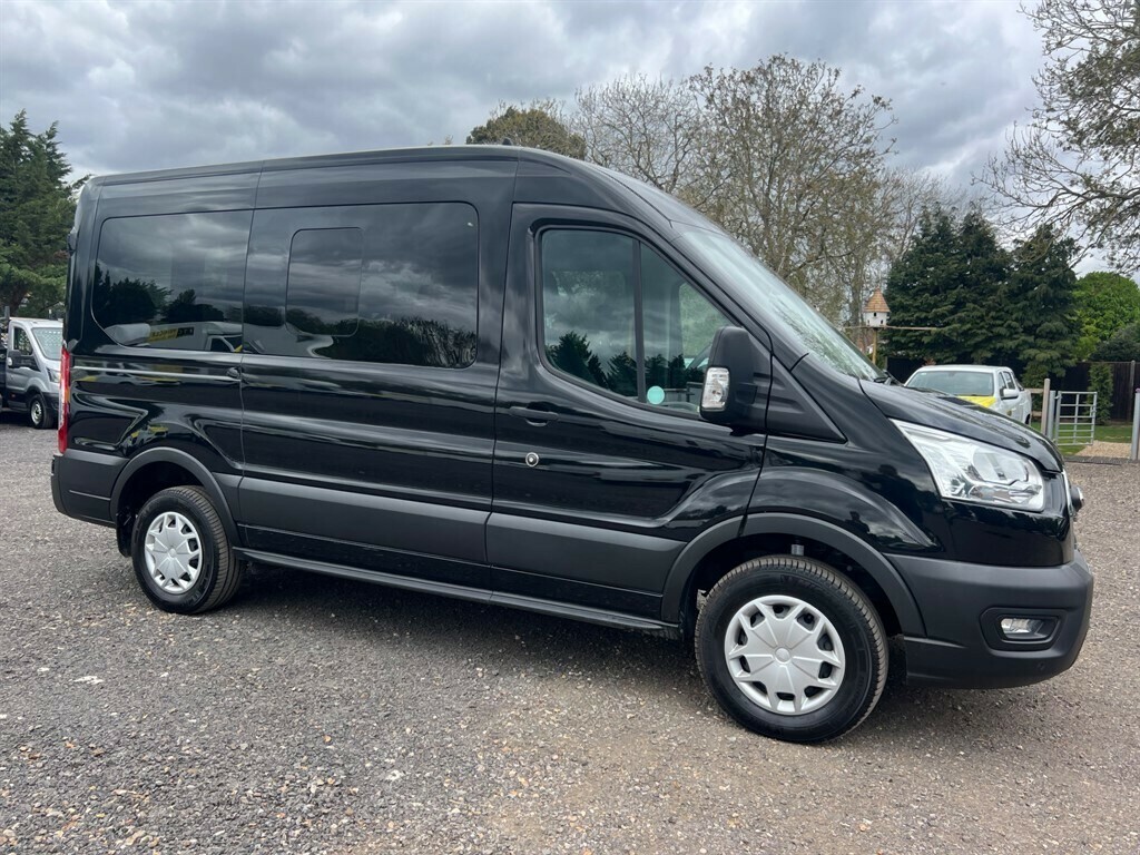 Ford Transit Custom 2.0 Ecoblue 130Ps H2 12 Seater Trend Minibus Diese E022JFN Black #6