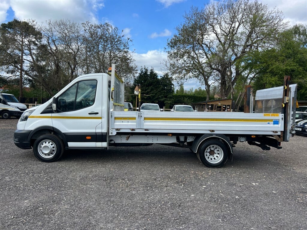 Ford Transit Custom 2.0 Ecoblue 130Ps Chassis Cab Chassis Cab M WV22ZJK White #2