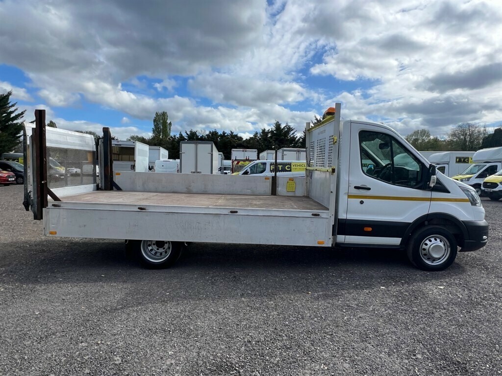 Ford Transit Custom 2.0 Ecoblue 130Ps Chassis Cab Chassis Cab M WV22ZJK White #4