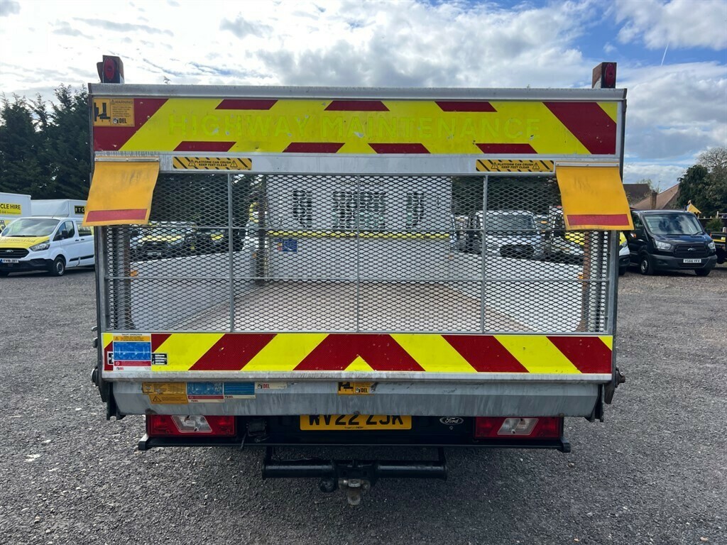Ford Transit Custom 2.0 Ecoblue 130Ps Chassis Cab Chassis Cab M WV22ZJK White #5