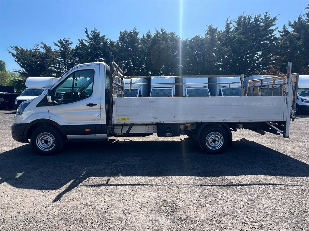 Ford Transit Custom 2.0 Ecoblue 130Ps Chassis Cab Chassis Cab M EO72JYC Silver #4