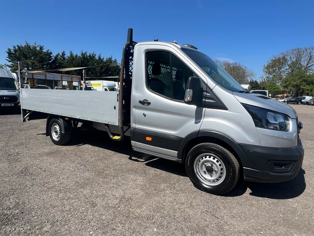 Ford Transit Custom 2.0 Ecoblue 130Ps Chassis Cab Chassis Cab M Silver