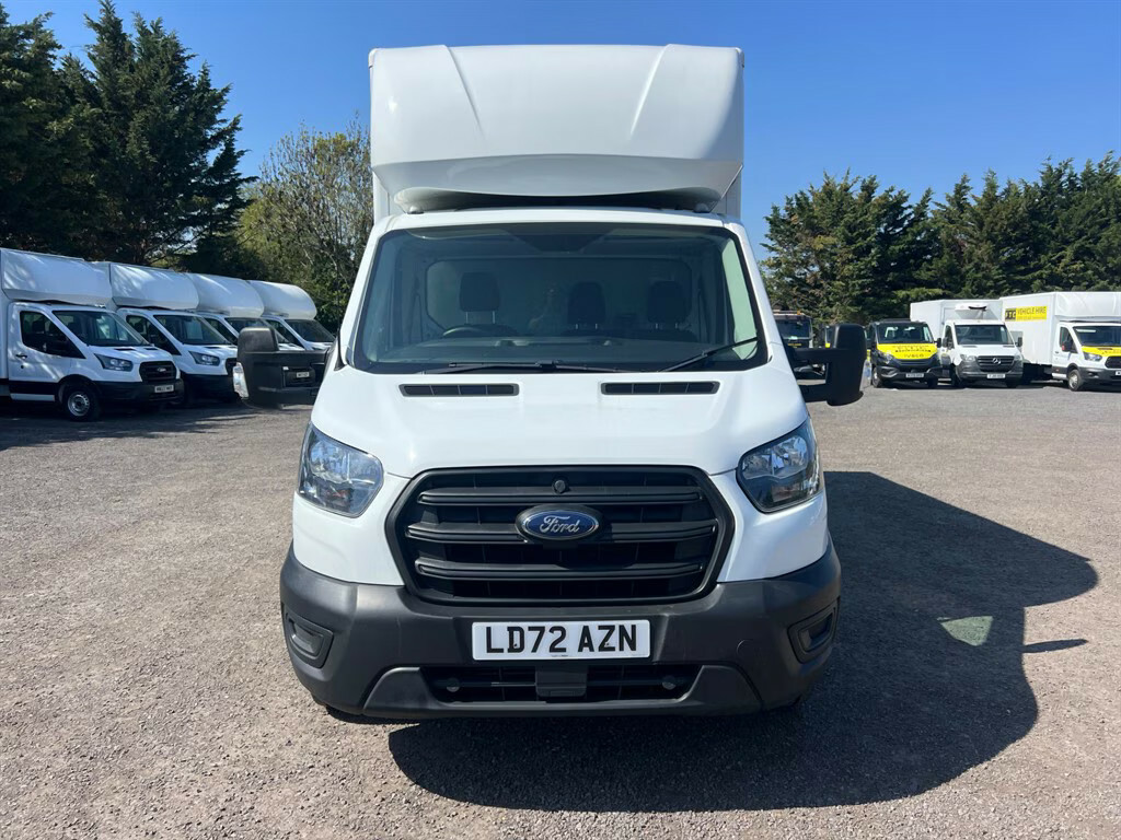 Ford Transit Custom 350 Leader L4 Luton Ecoblue Van Luton Van M LD72AZN White #3