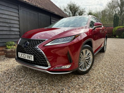 Lexus RX 3.5 450H L LX22VNT Red #4