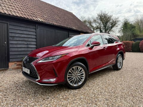 Lexus RX 3.5 450H L LX22VNT Red #3