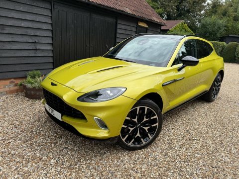 Aston Martin DBX 4.0 V8 Yellow #2