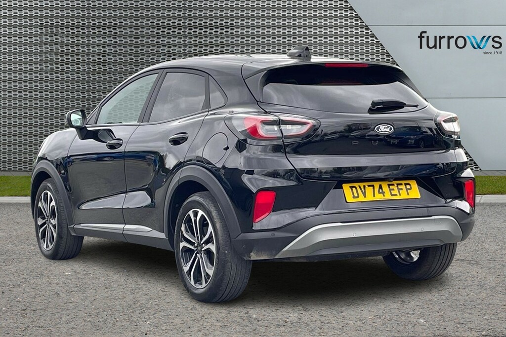 Ford Puma 1.0 Ecoboost Hybrid Mhev Titanium DV74EFP Black #3