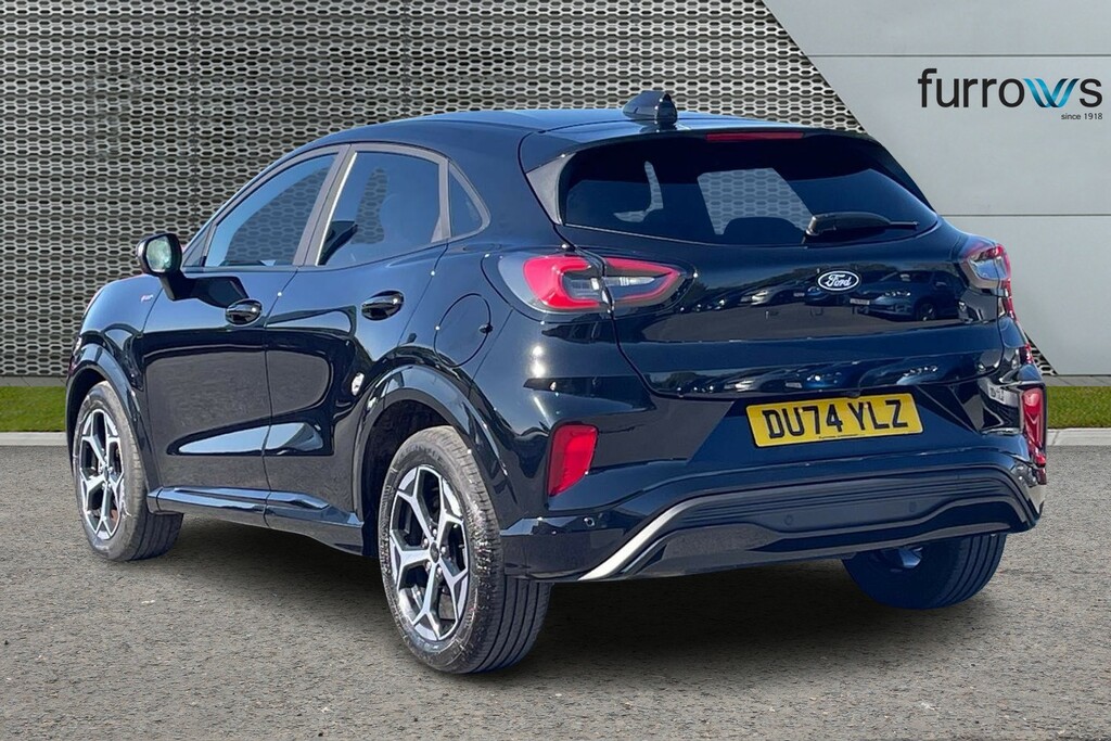 Ford Puma 1.0 Ecoboost Hybrid Mhev St-line DU74YLZ Black #3