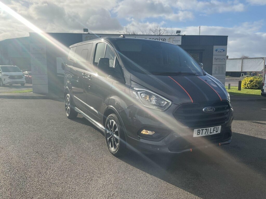 Ford Transit Custom No Vatsport Dcab 185 BT71LFU Grey