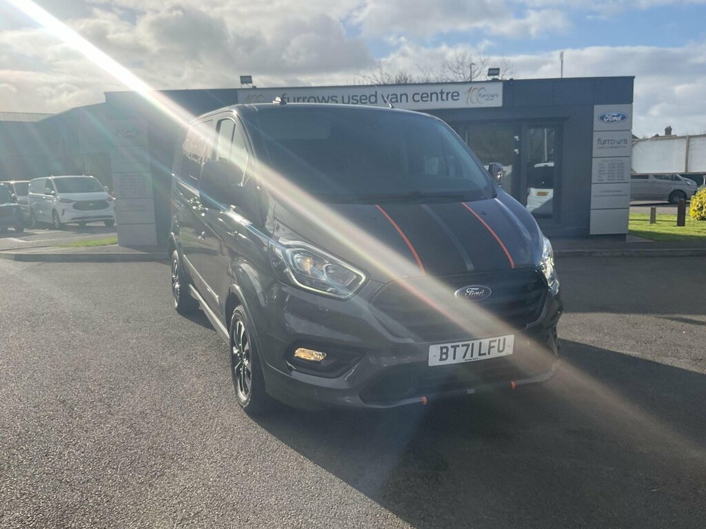 Ford Transit Custom No Vatsport Dcab 185 BT71LFU Grey #2