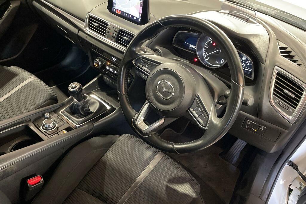 Mazda 3 2.0 Sport Nav LL18VKD White #6
