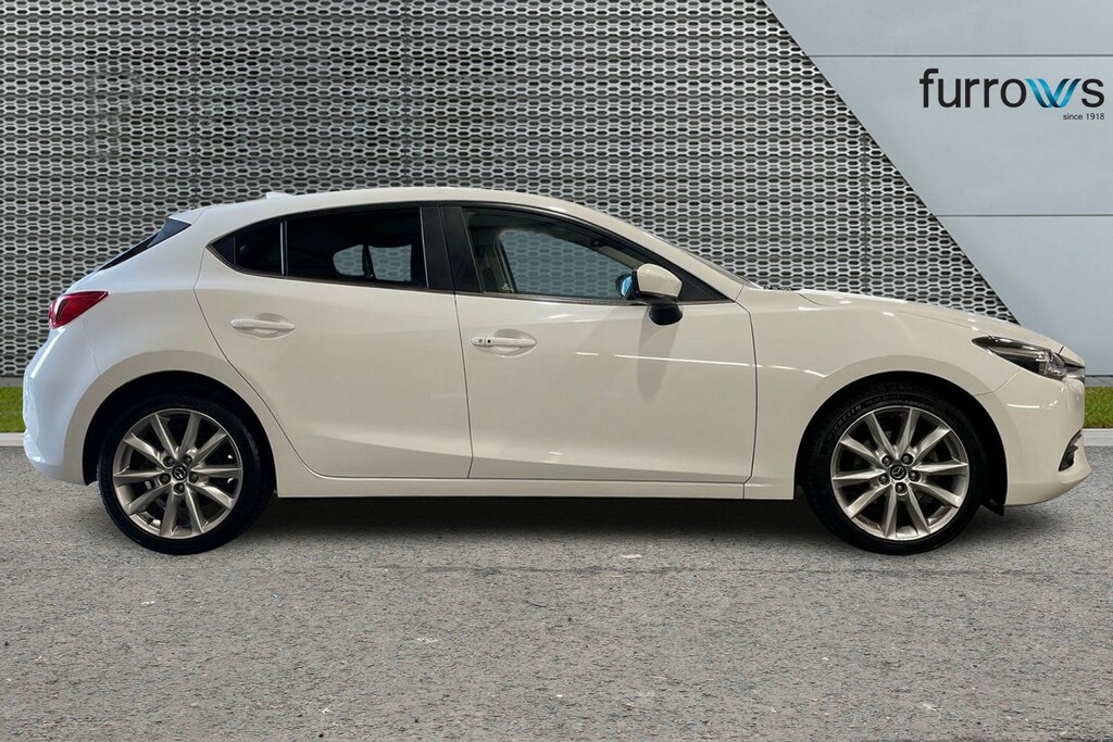 Mazda 3 2.0 Sport Nav LL18VKD White #4