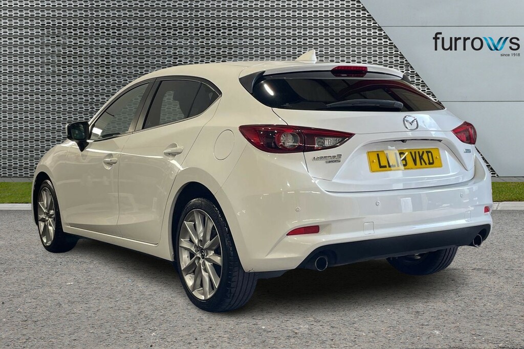 Mazda 3 2.0 Sport Nav LL18VKD White #3