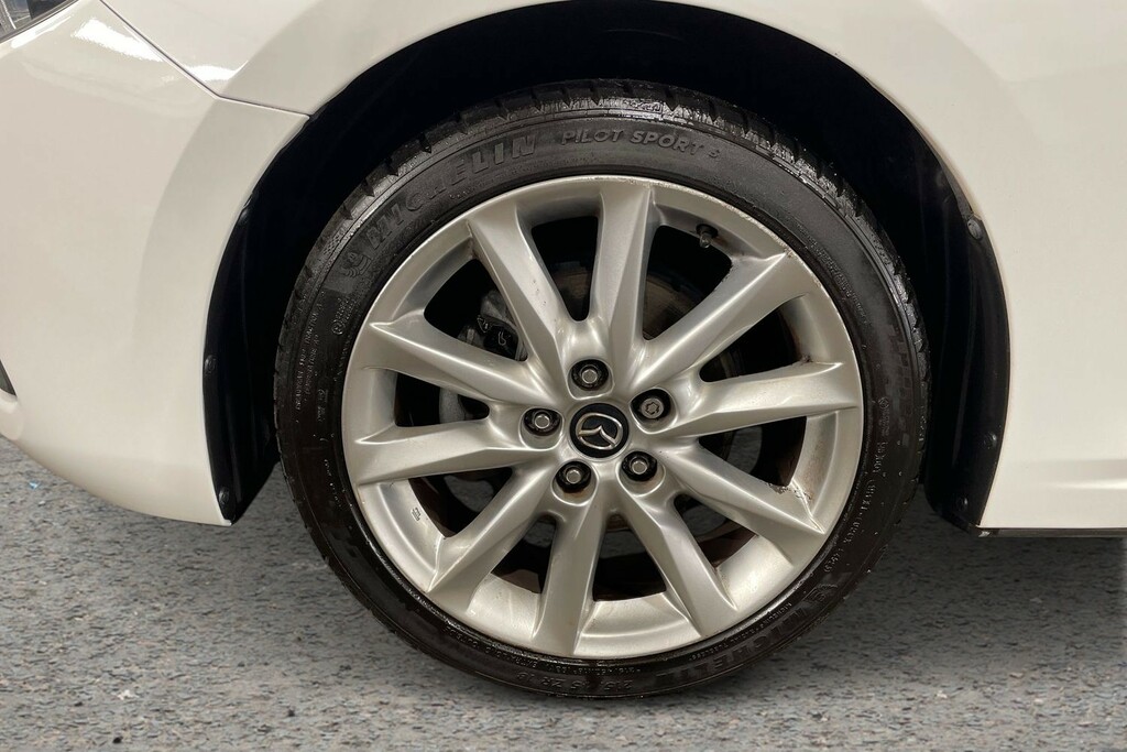 Mazda 3 2.0 Sport Nav LL18VKD White #5