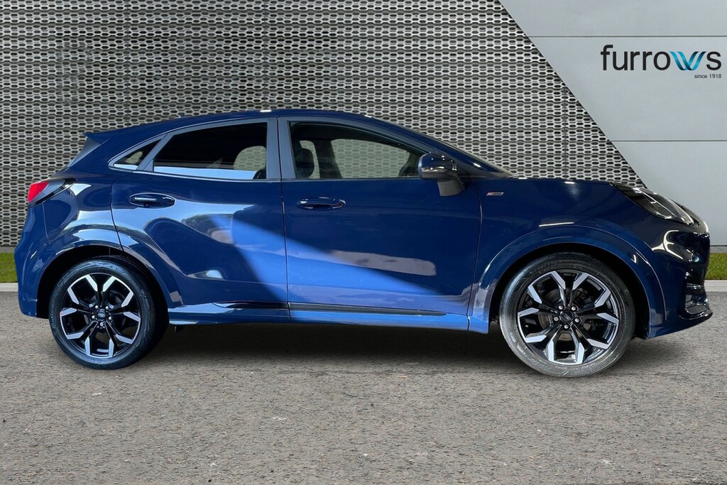 Ford Puma 1.0 Ecoboost Hybrid Mhev St-line X DS73WFW Blue #4