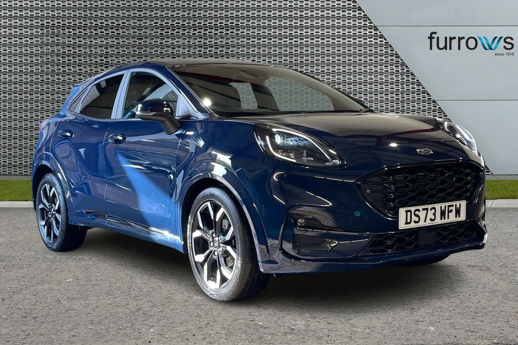 Ford Puma 1.0 Ecoboost Hybrid Mhev St-line X Blue