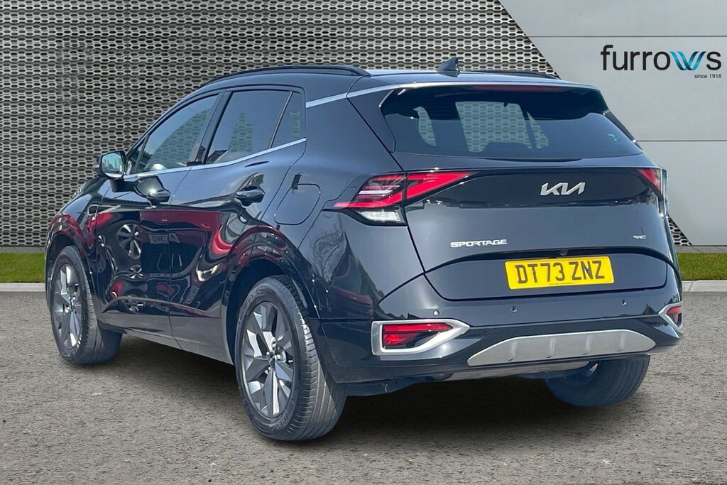 Kia Sportage 1.6T Gdi Hev Gt-line S DT73ZNZ Black #3