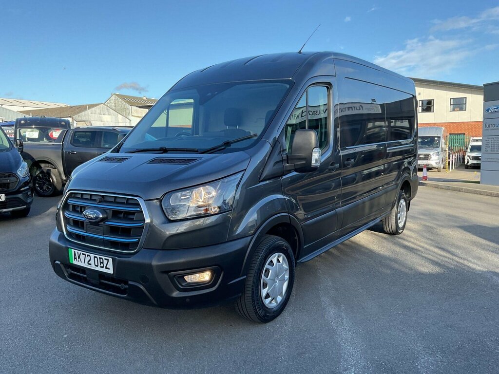 Ford Transit Custom 350 68Kwh Trend Rwd L3 H2 Grey #4