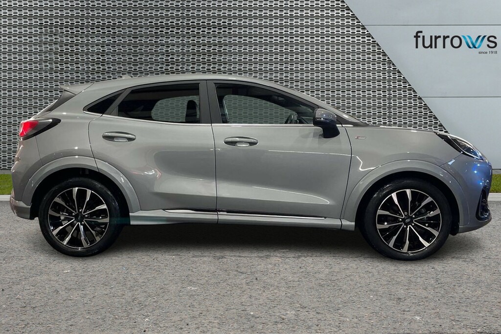 Ford Puma 1.0 Ecoboost Hybr Mhev 155 St-line Vignale Dct HK72AEW Silver #4