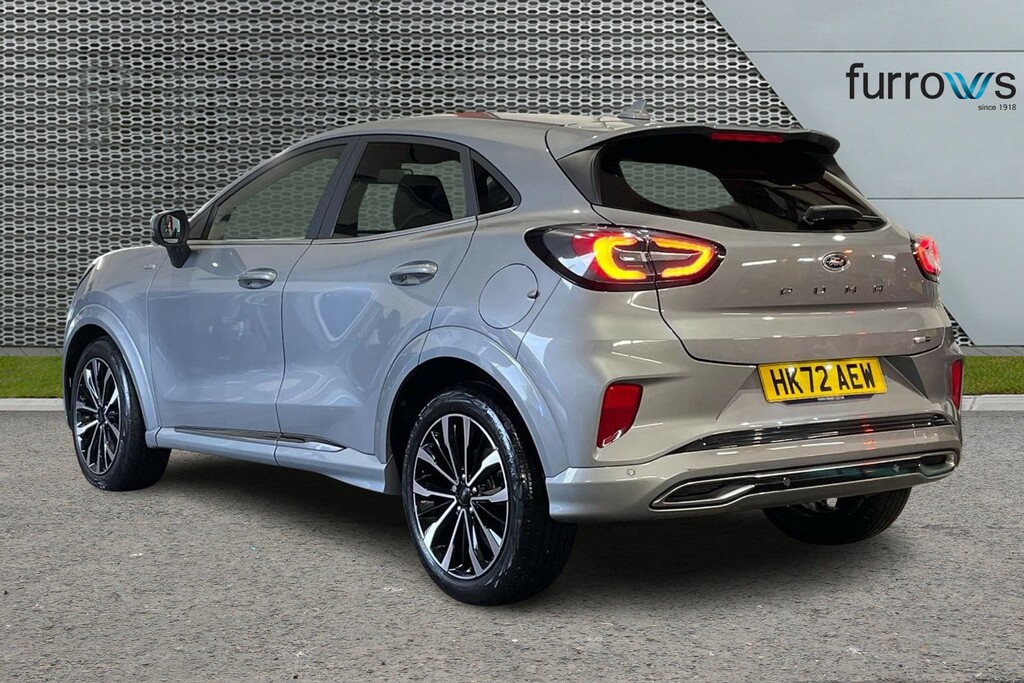 Ford Puma 1.0 Ecoboost Hybr Mhev 155 St-line Vignale Dct HK72AEW Silver #3
