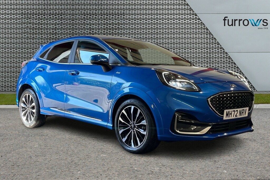 Ford Puma 1.0 Ecoboost Hybr Mhev 155 St-line Vignale Dct Blue