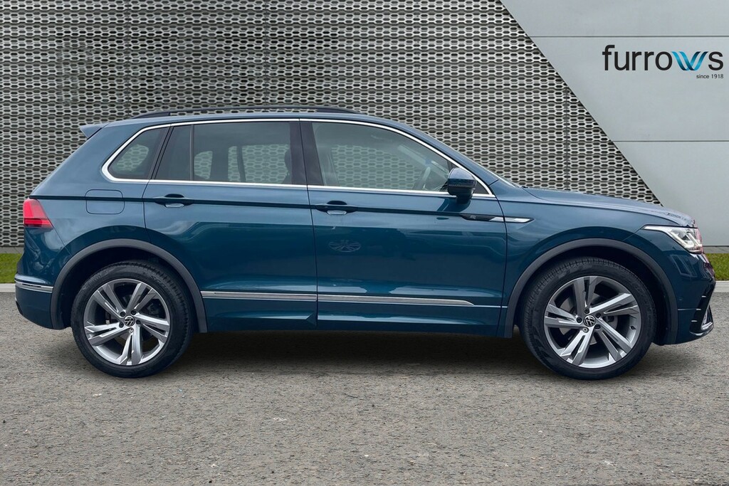 Volkswagen Tiguan 1.5 Tsi 150 R-line Edition Dsg DU73HDD Blue #4