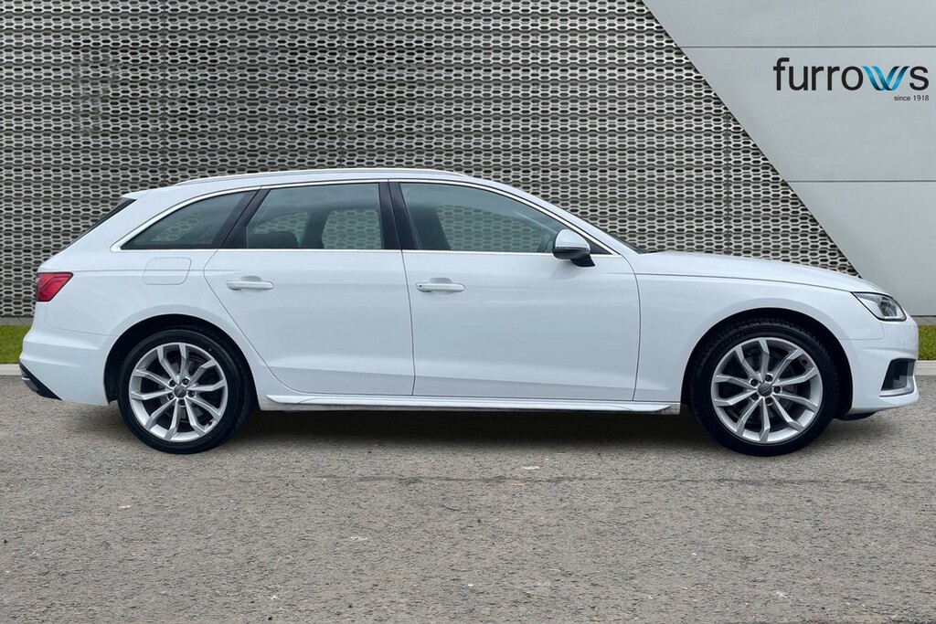 Audi A4 30 Tdi Sport S Tronic YM69ZVE White #4