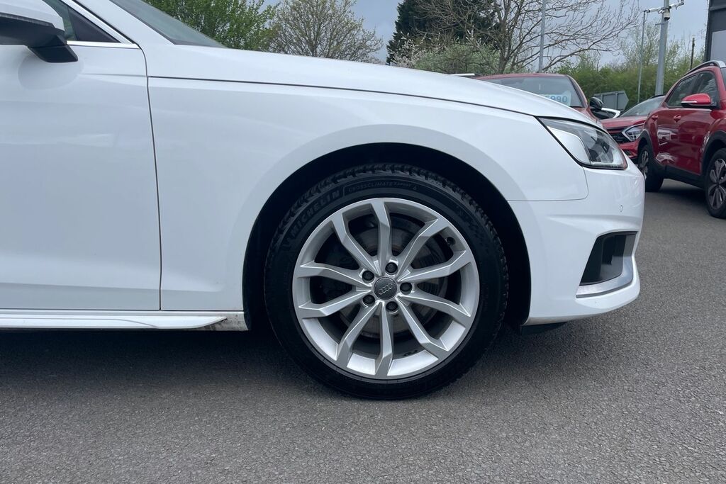 Audi A4 30 Tdi Sport S Tronic YM69ZVE White #5