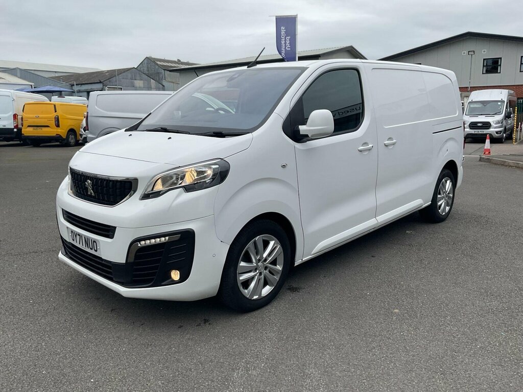 Peugeot Expert 2.0 Bluehdi 1200 Asphalt Standard Panel Van Eat8 M OY71NUO White #4