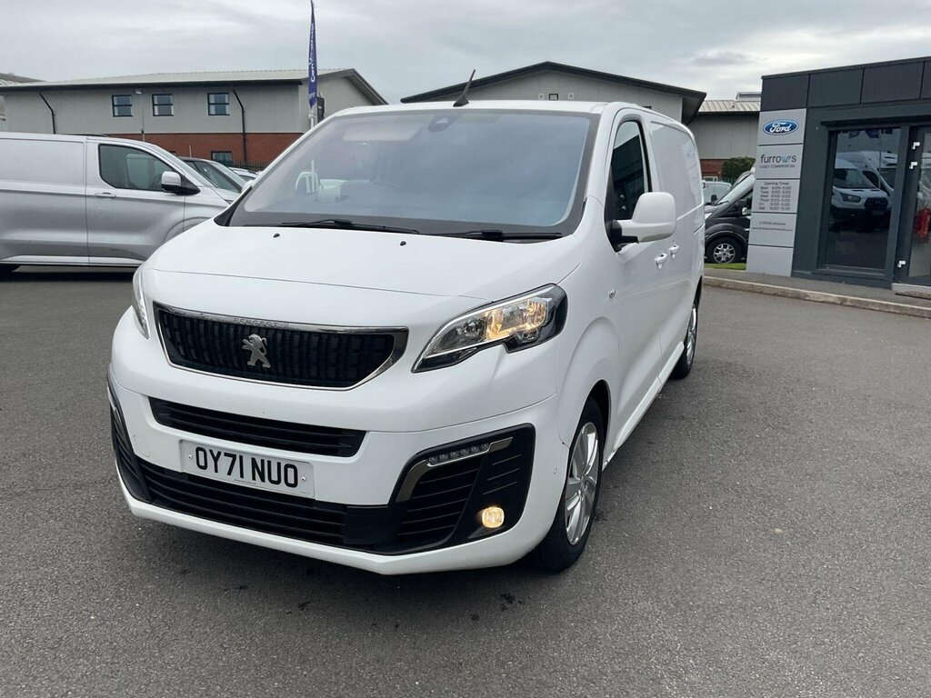 Peugeot Expert 2.0 Bluehdi 1200 Asphalt Standard Panel Van Eat8 M OY71NUO White #3