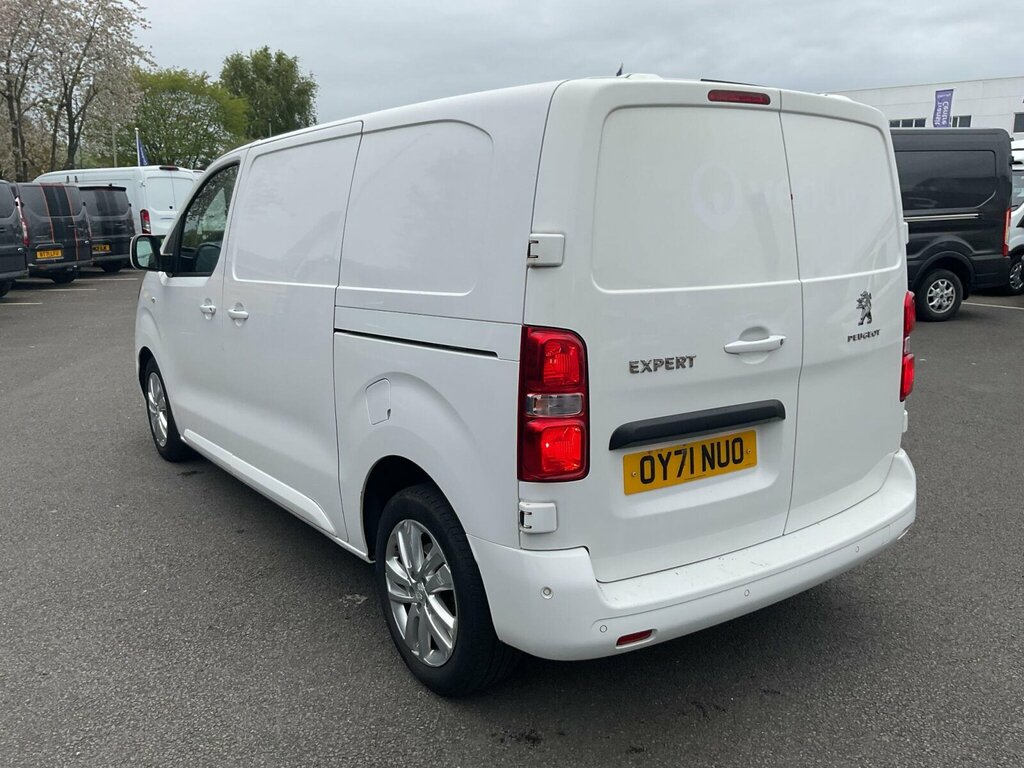 Peugeot Expert 2.0 Bluehdi 1200 Asphalt Standard Panel Van Eat8 M OY71NUO White #5