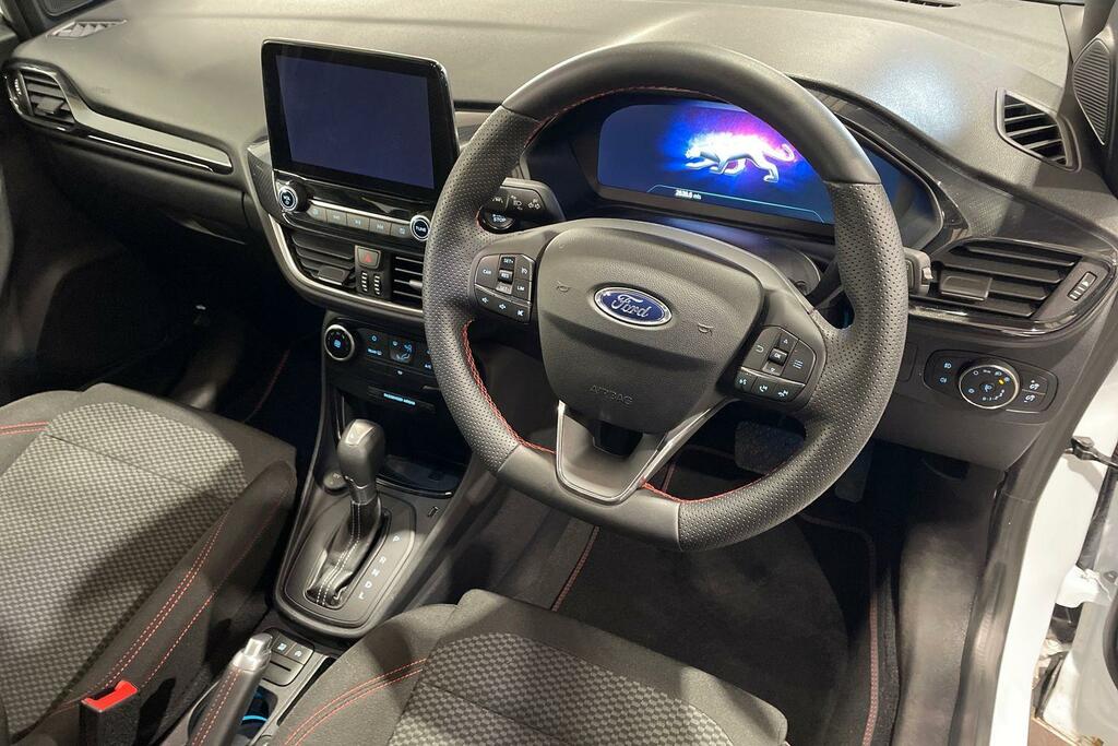 Ford Puma 1.0 Ecoboost Hybrid Mhev St-line Dct DX24LNN White #6