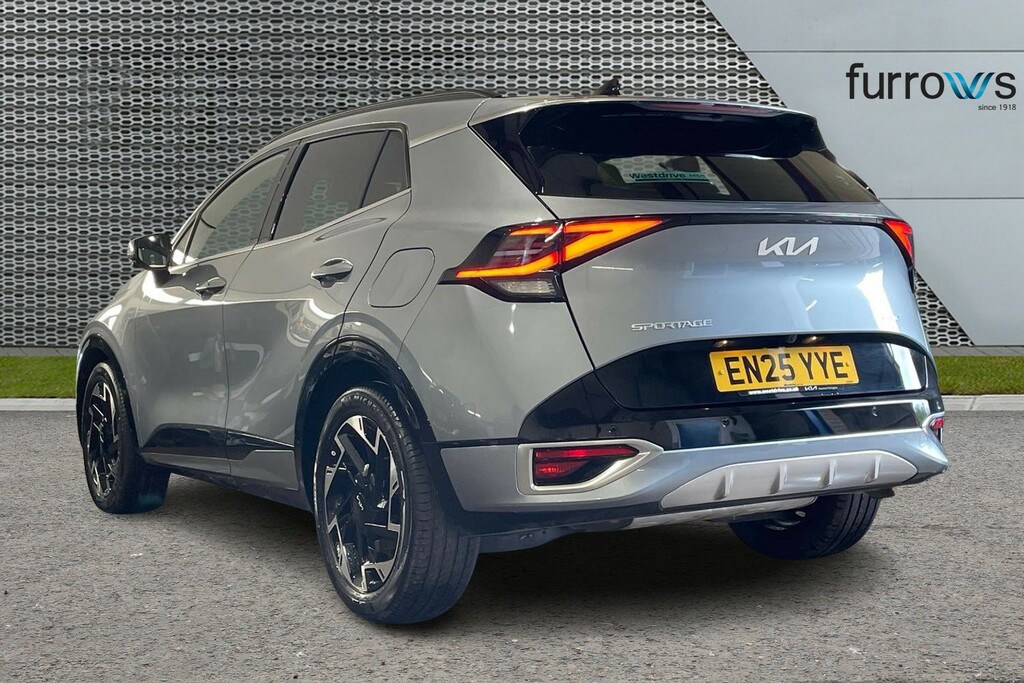 Kia Sportage 1.6T Gdi 157 48V Isg Gt-line S Dct EN25YYE Silver #3